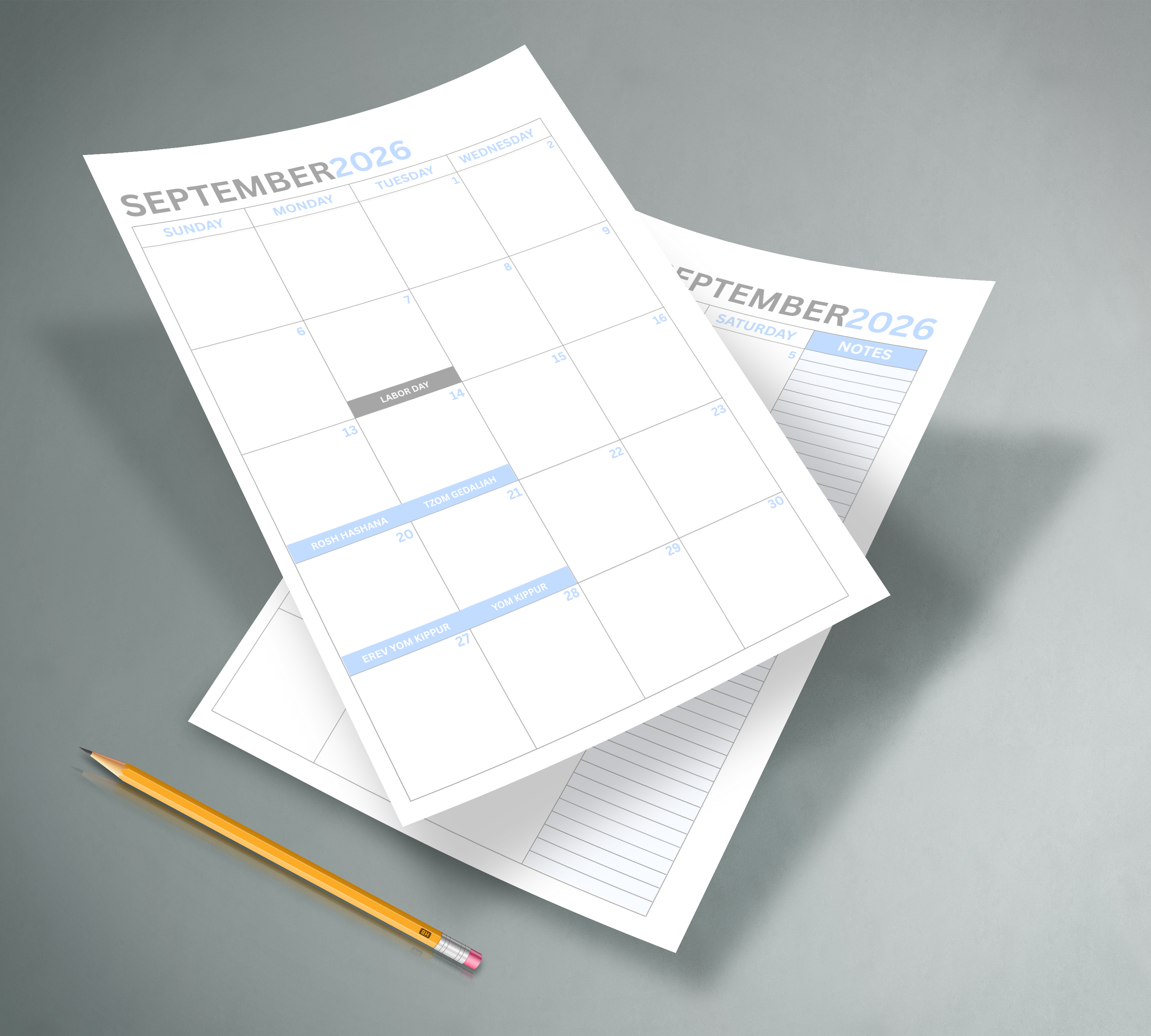Jewish Teacher Planner 2026–2027